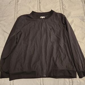 Maurices Black Bomber Jacket